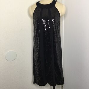 INC - International Concepts sequins black dress